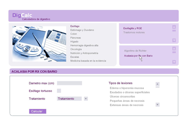 Calculadora de Digestivo