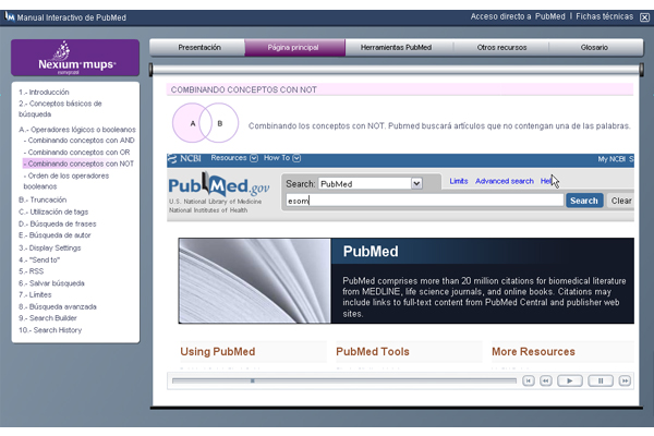 Manual Interactivo PubMed